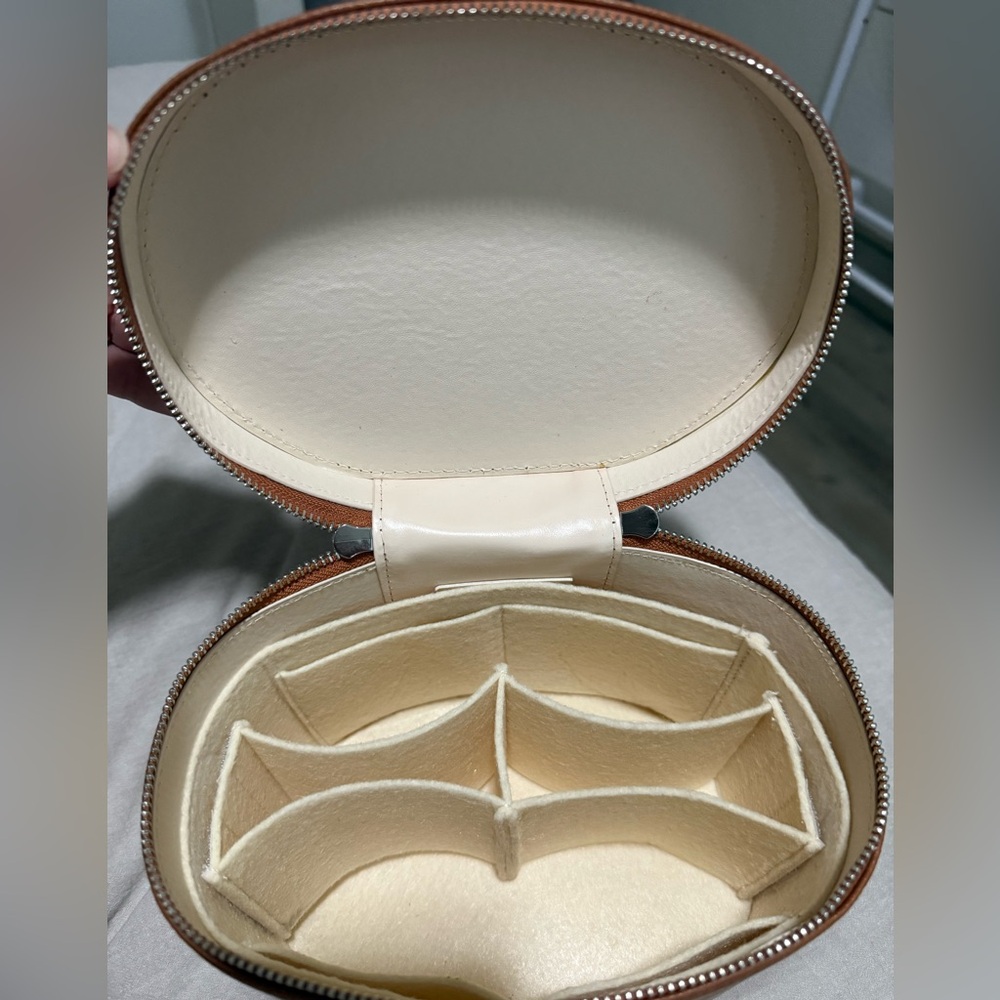 Saie Brown Toiletry Bag - Picture 2 of 2